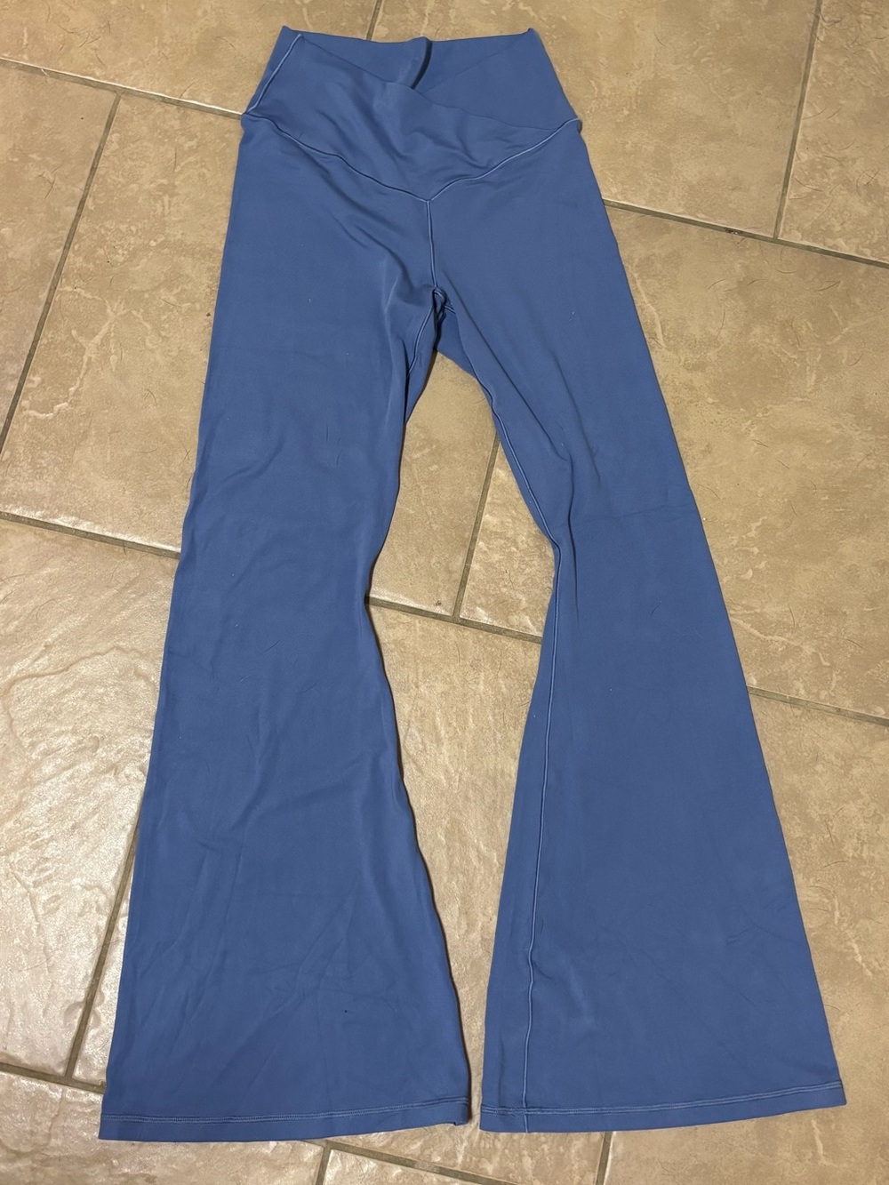 aerie Blue Flare Leggings